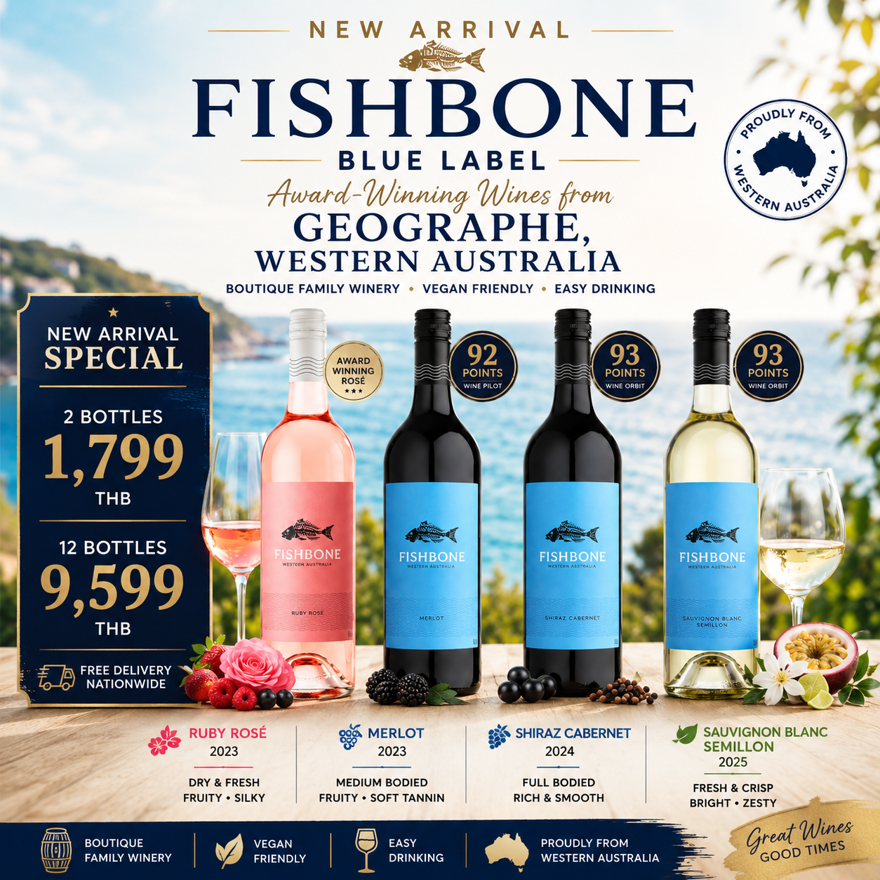 FISHBONE BLUE LABEL