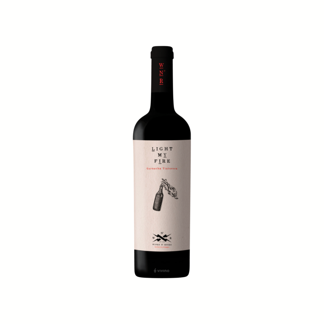 WINE N'ROSES LIGHT MY FIRE GARNACHA TINTORERA 2021